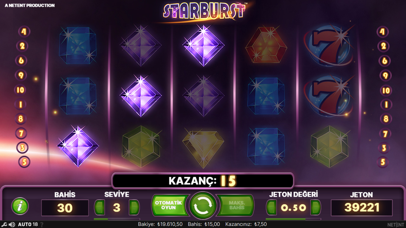 Starburst Kazanmayı Kolaylaştıran Tüyolar