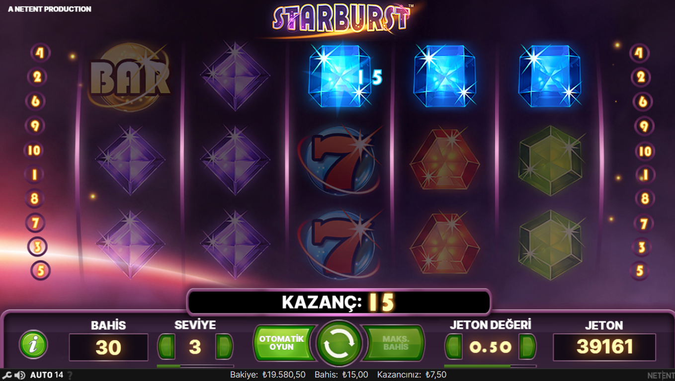 Starburst Oyununa Başlamadan Önce Önerilen Stratejiler